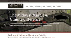 Desktop Screenshot of midwestmarbleandgranite.com